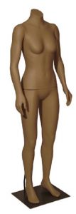 Skintone Headless Female Mannequin